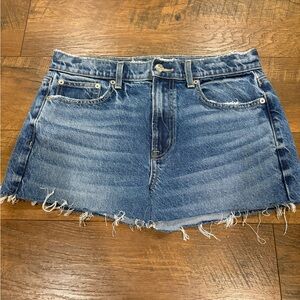 American Eagle Outfitters Blue Mini Skirt Casual size 6